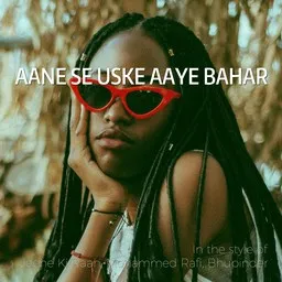 Titelbild für Aane Se Uske Aaye Bahar - Bhupinder,Jeene Ki Raah,Mohammed Rafi Karaoke-Version