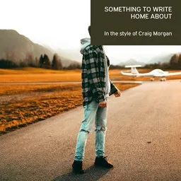 Cover art for Something To Write Home About - Craig Morgan karaoke version