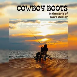 Cover art for Cowboy Boots - Dave Dudley karaoke version