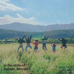 Cover art for Alla En La Altura - Moralito,Ramito karaoke version