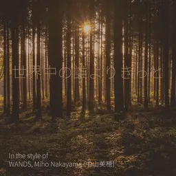 Omslagsbild för 世界中の誰よりきっと - Miho Nakayama (中山美穂),WANDS karaokeversion