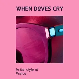 Omslagsbild för When Doves Cry - Prince karaokeversion