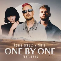 Omslagsbild för One By One - Oaks,Robin Schulz,Topic karaokeversion