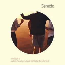 Cover art for Sanedo - Benny Dayal,Made In China,Mika Singh,Nikhita Gandhi karaoke version