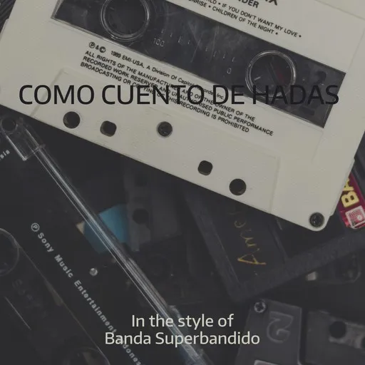 Karaoke Como Cuento De Hadas by Banda Superbandido — sing along with lyrics on Singa