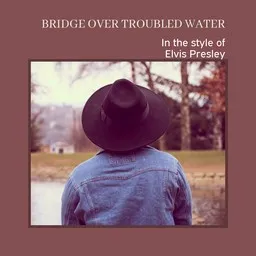 Cover art for Bridge Over Troubled Water - Elvis Presley karaoke version