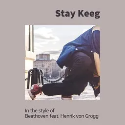 Titelbild für Stay Keeg - Beathoven,Henrik von Grogg Karaoke-Version