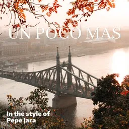Cover art for Un Poco Mas - Pepe Jara karaoke version