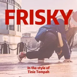 Cover art for Frisky - Tinie Tempah karaoke version