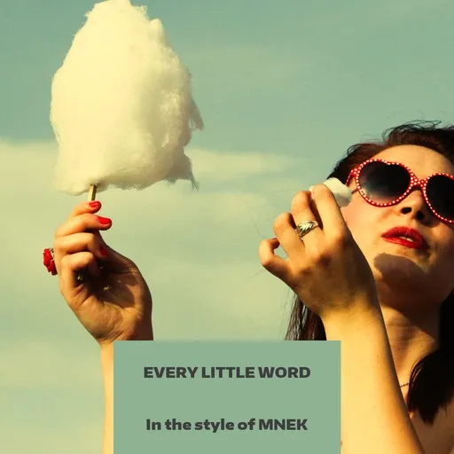Karaoke Every Little Word by MNEK — sing along with lyrics on Singa