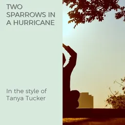 Cover art for Two Sparrows in a Hurricane - Tanya Tucker karaoke version