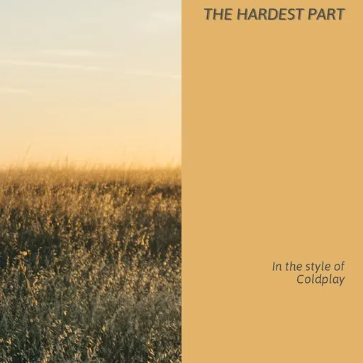 Karaoke The Hardest Part by Coldplay — sing along with lyrics on Singa