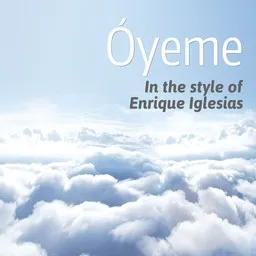 Cover art for Óyeme - Enrique Iglesias karaoke version