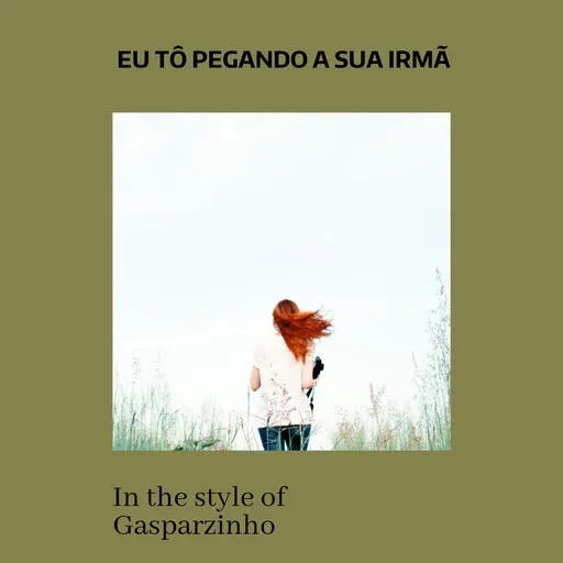 Karaoke Eu Tô Pegando A Sua Irmã von Gasparzinho — mit Songtext mitsingen auf Singa