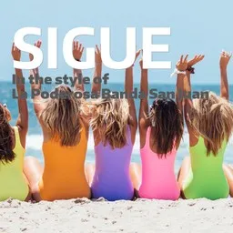 Omslagsbild för Sigue - La Poderosa Banda San Juan karaokeversion
