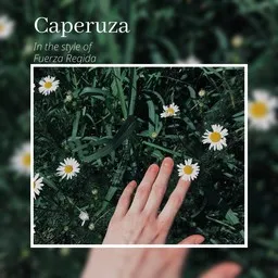 Cover art for Caperuza - Fuerza Regida karaoke version