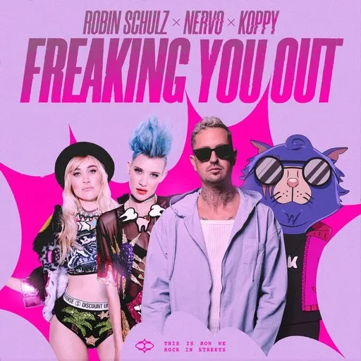 Karaoke Freaking You Out esittäjältä Koppy, NERVO, Robin Schulz — laula mukana sanoituksilla Singassa
