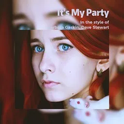 Karaokekappaleen It's My Party - Barbara Gaskin,Dave Stewart kansikuva