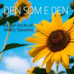 Cover art for Den som e den - Molly Sandén karaoke version