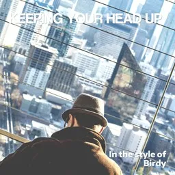 Cover art for Keeping Your Head Up - Birdy karaoke version