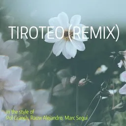 Titelbild für Tiroteo (Remix) - Marc Seguí,Pol Granch,Rauw Alejandro Karaoke-Version
