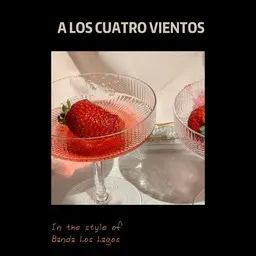 Cover art for A Los Cuatro Vientos - Banda Los Lagos karaoke version