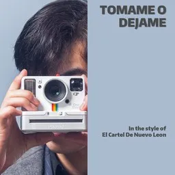 Cover art for Tomame O Dejame - El Cartel De Nuevo Leon karaoke version