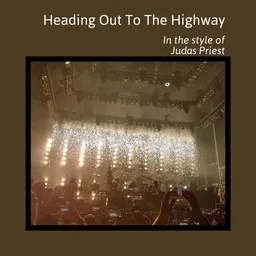 Cover art for Heading Out To The Highway - Judas Priest karaoke version
