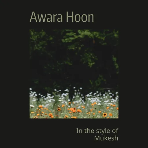 Karaoke Awara Hoon von Mukesh — mit Songtext mitsingen auf Singa