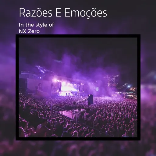 Razões E Emoções - Karaoke