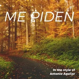 Cover art for Me Piden - Antonio Aguilar karaoke version