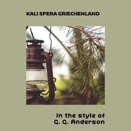 Karaokekappaleen Kali Spera Griechenland - G. G. Anderson kansikuva