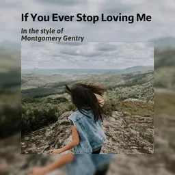 Cover art for If You Ever Stop Loving Me - Montgomery Gentry karaoke version