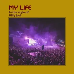 Cover art for My Life - Billy Joel karaoke version