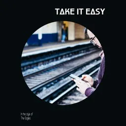 Omslagsbild för Take It Easy - The Eagles karaokeversion