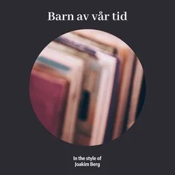 Titelbild für Barn av vår tid - Joakim Berg Karaoke-Version