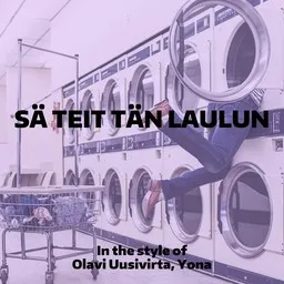Karaokekappaleen Sä teit tän laulun - Olavi Uusivirta,Yona kansikuva