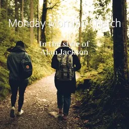 Omslagsbild för Monday Morning Church - Alan Jackson karaokeversion