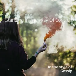 Titelbild für Standing In The Way Of Control - Gossip Karaoke-Version