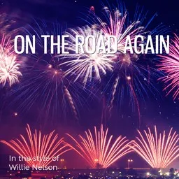 Cover art for On the Road Again - Willie Nelson karaoke version
