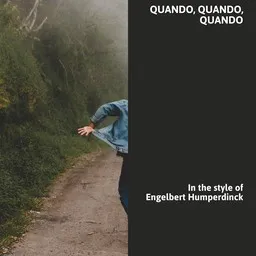 Cover art for Quando, Quando, Quando - Engelbert Humperdinck karaoke version