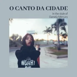 Omslagsbild för O Canto Da Cidade - Daniela Mercury karaokeversion