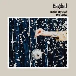Karaokekappaleen Bagdad - ROSALÍA kansikuva