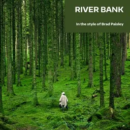 Cover art for River Bank - Brad Paisley karaoke version