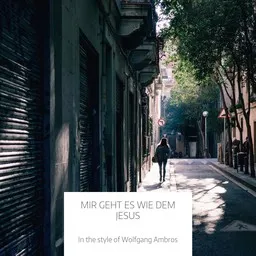 Titelbild für Mir Geht Es Wie Dem Jesus - Wolfgang Ambros Karaoke-Version