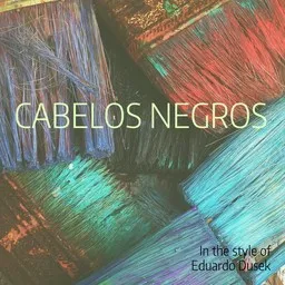 Cover art for Cabelos Negros - Eduardo Dusek karaoke version