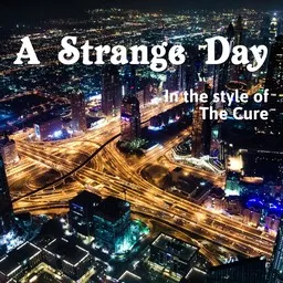 Titelbild für A Strange Day - The Cure Karaoke-Version