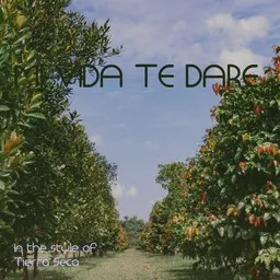 Karaokekappaleen Mi Vida Te Dare - Tierra Seca kansikuva