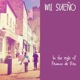 Cover art for Mi Sueño - Franco de Vita karaoke version