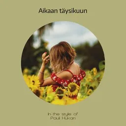 Cover art for Aikaan täysikuun - Pauli Hukari karaoke version